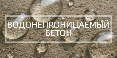 Водонепроницаемый бетон в Челябинске
